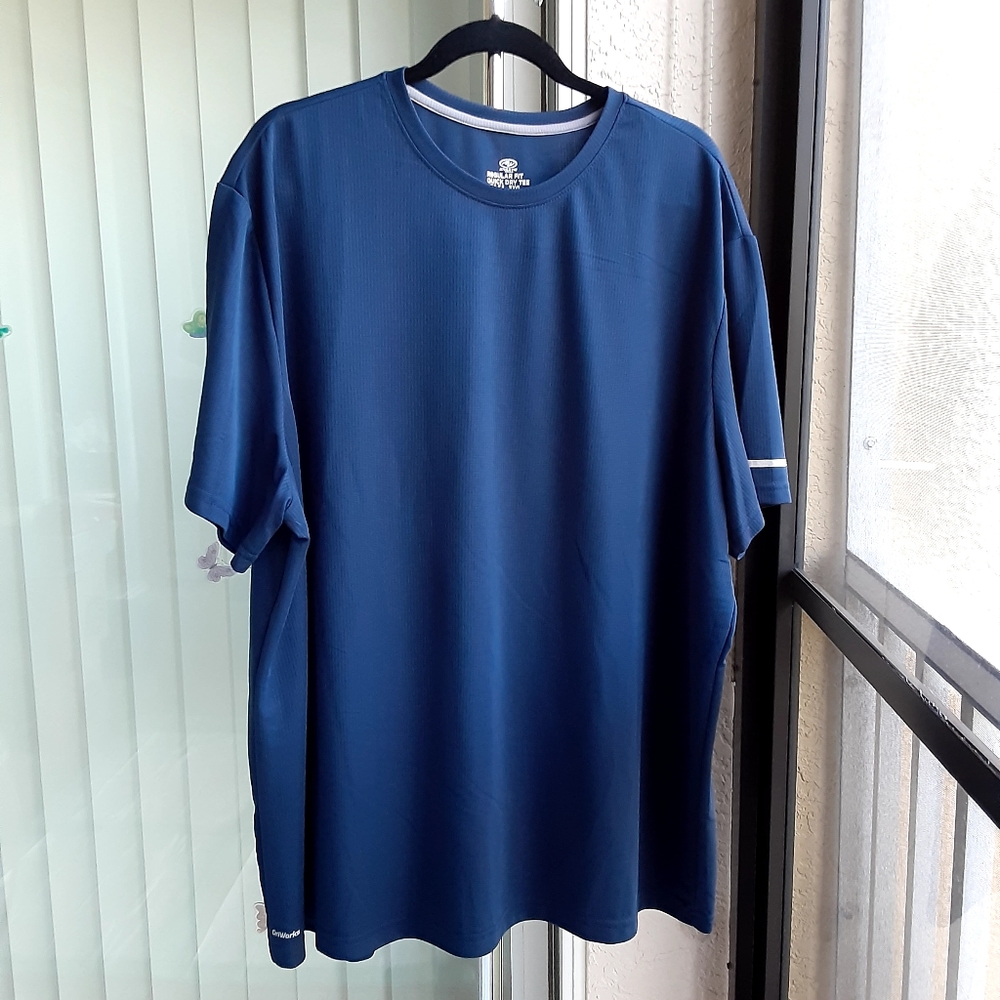 Athletic Works, Regular Fit, Quick Dry Tee, Size 3XL